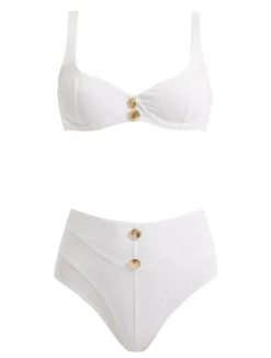 Adva White Bikini Set