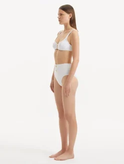 Adva White Bikini Top