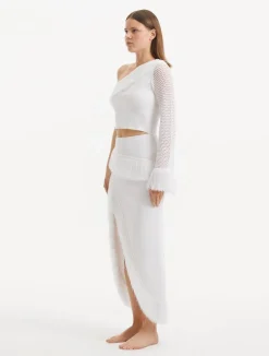 Alani White Skirt