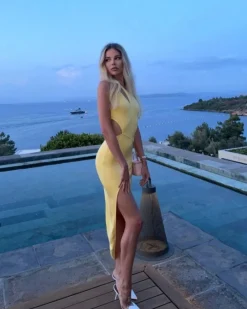 Anna Sheridan - Shore Yellow Dress