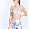 Antonia Blue Abstract Skirt