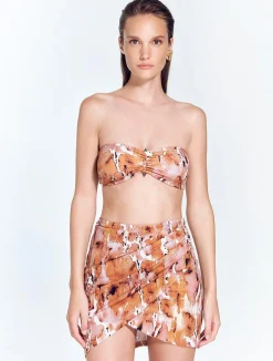 Antonia Floral Abstract Skirt