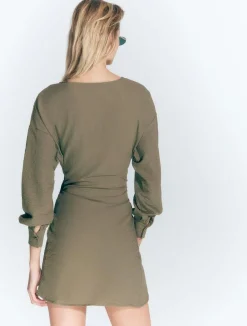Antonia Shiny Green Skirt