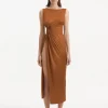Apollo Brown Dress