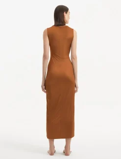 Apollo Brown Dress