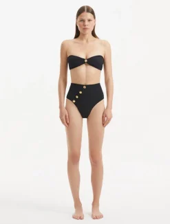 Baia Black Bikini Top