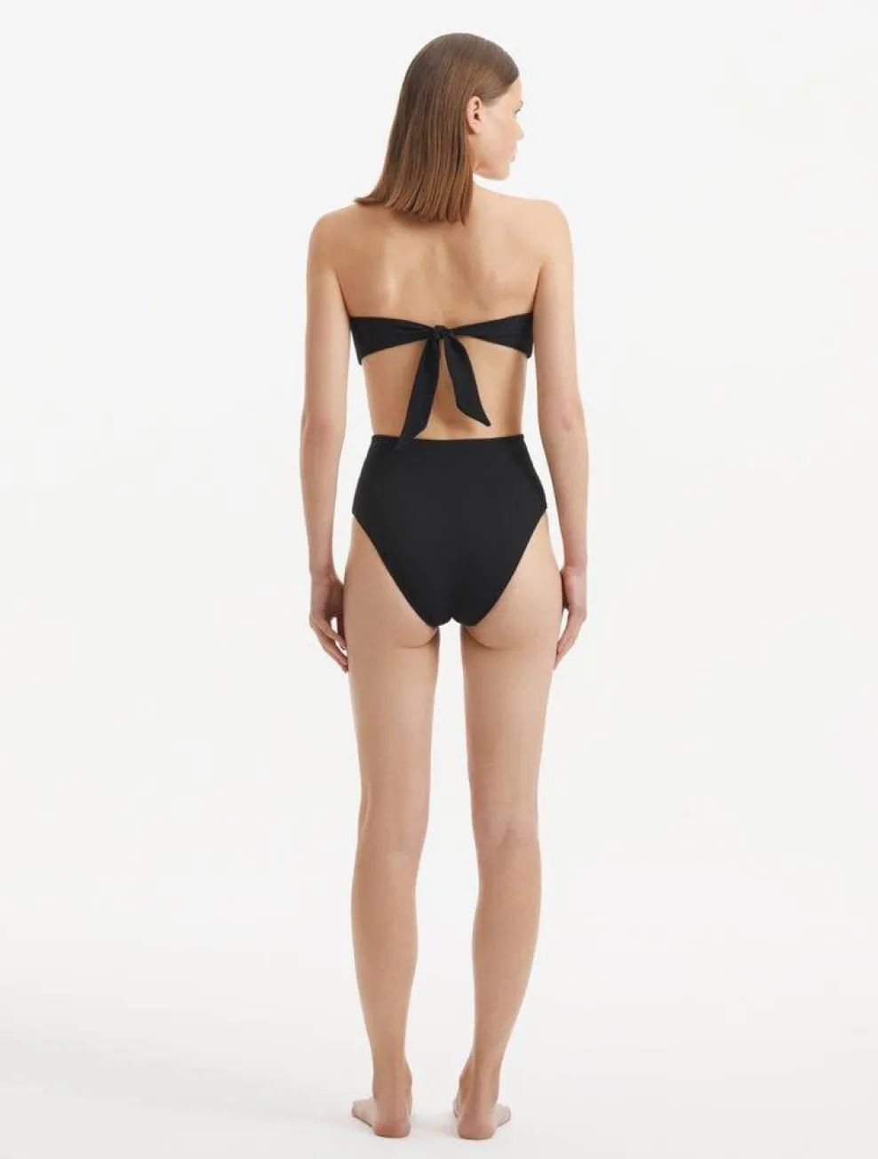 Baia Black Bikini Top