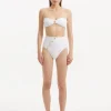 Baia White Bikini Top