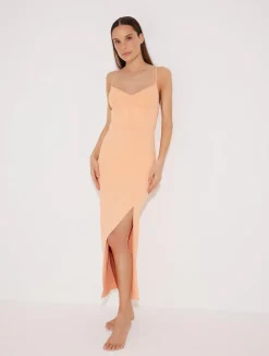Beau Orange Dress