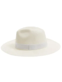 Billy White Hat With White Trim
