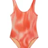 Birdie Red Optical Kids One Piece