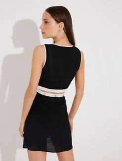 Blanca Black/White Dress