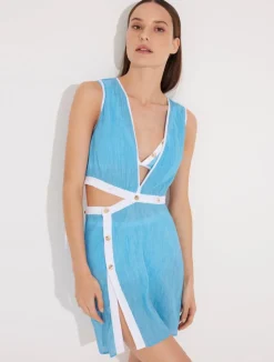 Blanca Blue/White Dress