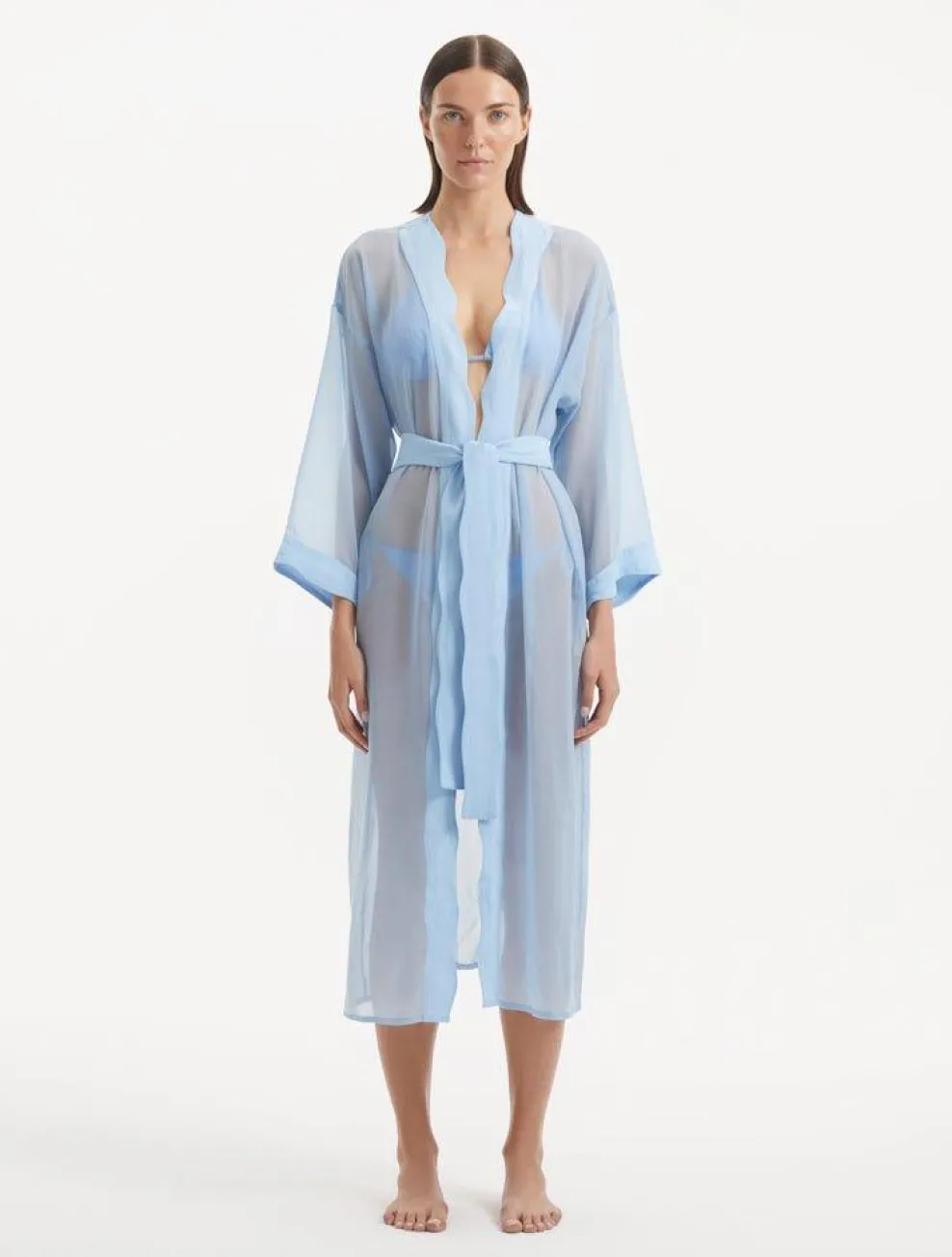 Blaze Baby Blue Kaftan