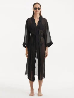 Blaze Black Kaftan