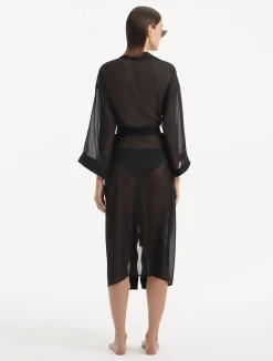 Blaze Black Kaftan