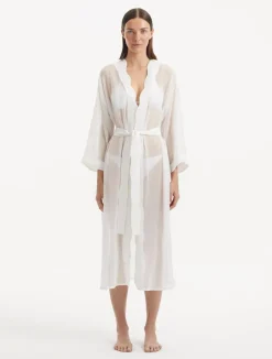 Blaze White Kaftan