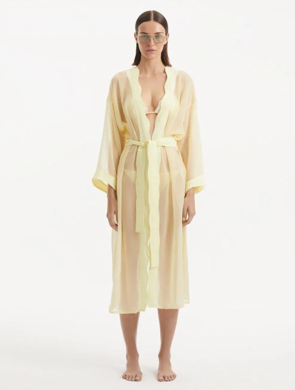 Blaze Yellow Kaftan