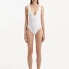 Breena White Swimsuit