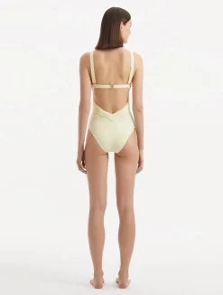 Breena Yellow Swimsuit