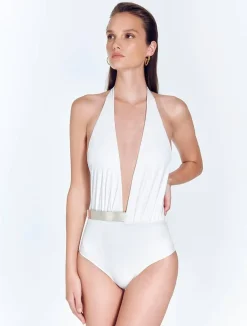 Bridget White Swimsuit MIRANDA KERR
