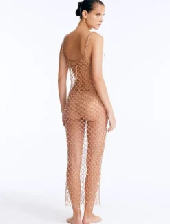 Bruna Lirio - Aliana Bronze Dress u0026 Nixie Bronze Bikini Set