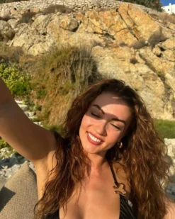 Burcu Ozberk - Rhea Black Bikini Set