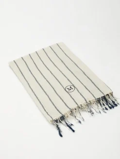 Capri Dark Blue/Beige Towel
