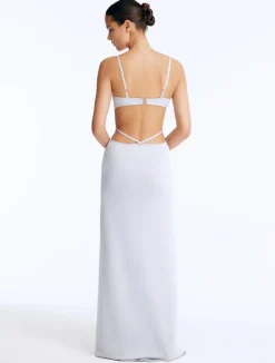 CATARINA LOVCHIKOVA - CALLA SILVER DRESS