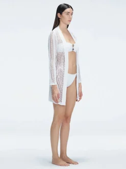 Chantel Long Sleeve Knit Mini Kaftan
