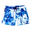 Charlie Blue Abstract Kids Shorts