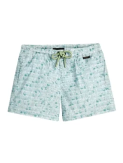 Charlie Green Abstract Kids Shorts