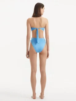 Clyde Baby Blue Bikini Top
