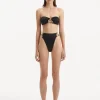 Clyde Black Bikini Bottom