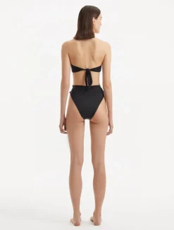 Clyde Black Bikini Bottom