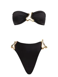 Clyde Black Bikini Set