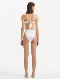 Clyde White Bikini Set