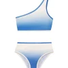 Coco Blue/White Kids Bikini Bottom