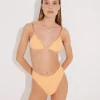 Como Orange Bikini Top