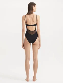 Darya Black Swimsuit