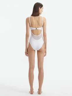 Darya White Swimsuit