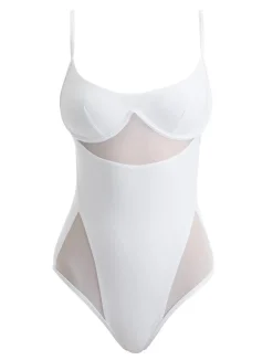 Darya White Swimsuit