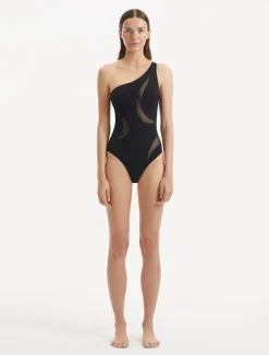 Delta Black Swimsuit