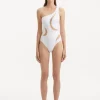 Delta White Swimsuit