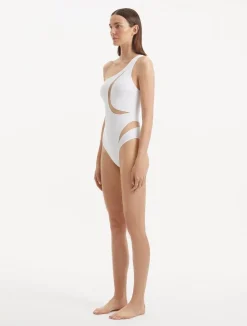 Delta White Swimsuit