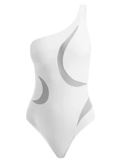Delta White Swimsuit