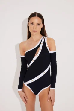 Dido Black/White Swimsuit