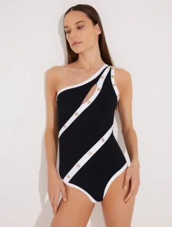 Dido Black/White Swimsuit