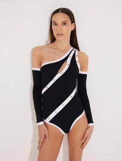 Dido Black/White Swimsuit