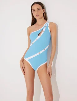 Dido Blue/White Swimsuit